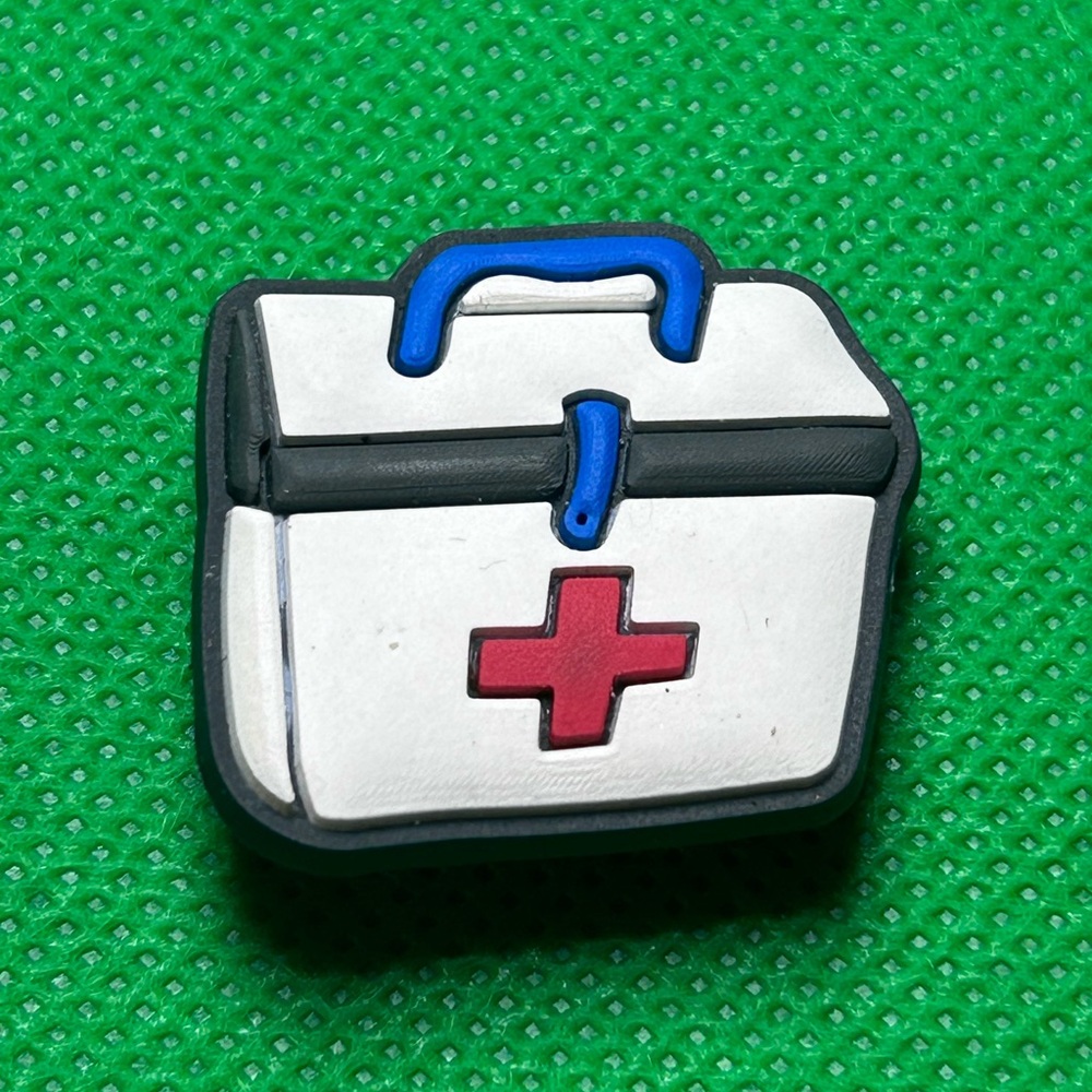🌼 (5/$10 or 10/$15) NEW “Life in Medicine” Croc Charm Collection Medical Bag